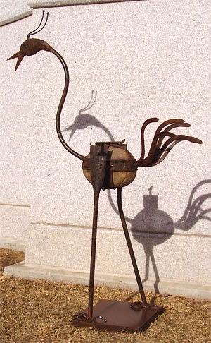 Copper Garden Sculptures